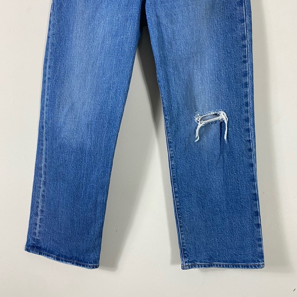 Levi's Ribcage Straight Ankle Jean Medium Wash - 29 - Picture 13 of 15